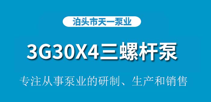 <strong>3G30X4三螺杆泵</strong>