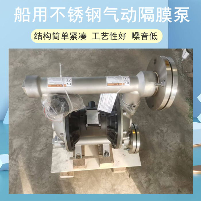 船用不锈钢气动隔膜泵